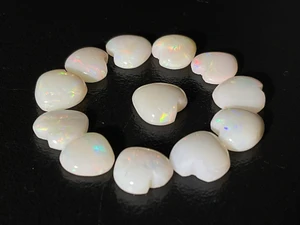 Multicolour Australian Coober Pedy Milky Opal 6.40 Carat