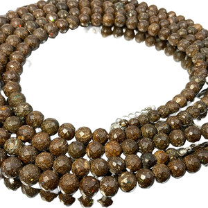 Boulder Opal Round Faceted Beaded Necklace 230 Carat Boulder Opal Round Faceted Beaded Necklace 230 Carat