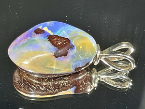 Boulder Opal Pendant 13.85 Carat Boulder Opal Pendant 13.85 Carat