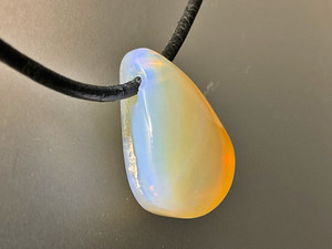 Tear Shaped Opal Pendant 17.35 Carat Tear Shaped Opal Pendant 17.35 Carat