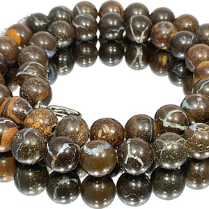 Boulder Opal Beads Necklace 225.85Carat