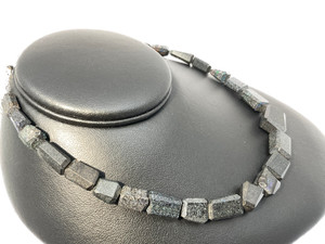 Matrix Opal  Faceted Cut Beaded Necklace 210 carat Matrix Opal  Faceted Cut Beaded Necklace 210 carat