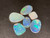 MULTICOLOUR AUSTRALIAN OPAL 6 PIECE 7.30 CARAT