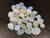 MULTICOLOUR AUSTRALIAN OPAL 30 PIECE 32.45CARAT