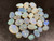 MULTICOLOUR AUSTRALIAN OPAL 30 PIECE 32.45CARAT