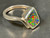 Australian Boulder Doublet Opal Ring 30.00 Carat