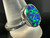 Australian Boulder Doublet Opal Ring 31.50 Carat
