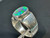 Australian Doublet Opal Ring 50.40 Carat