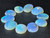 Multicolour Australian Coober Pedi Opal 10 Pc 9.75 Carat