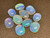 Multicolour Australian Coober Pedi Opal 10 Pc 9.75 Carat