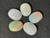 Multicolour Australian Coober Pedi Opal 5 Pc 3.90 Carat