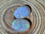 Multicolour Australian Coober Pedi Opal Pair 1.10 Carat