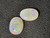 Multicolour Australian Coober Pedi Opal Pair 1.10 Carat