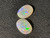 Multicolour Australian Coober Pedi Opal Pair 1.10 Carat