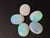 Multicolour Australian Coober Pedi Opal 5 Pc 5.45 Carat