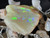 Australian Coober pedi Solid Multicolour Uncut  Opal 59.65 Carat