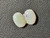 Multicolour Australian Coober Pedi Opal Pair 1.00 Carat