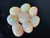 Multicolour Australian Coober Pedi Opal 8 Pc 8.05 Carat