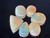 Multicolour Australian Coober Pedi Opal 6 Pc 7.90 Carat