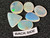Multicolour Australian Coober Pedi Opal 6 Pc 7.90 Carat