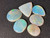 Multicolour Australian Coober Pedi Opal 6 Pc 7.90 Carat