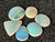 Multicolour Australian Coober Pedi Opal 6 Pc 7.90 Carat