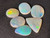 Multicolour Australian Coober Pedi Opal 6 Pc 7.90 Carat