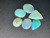 Multicolour Australian Coober Pedi Opal 6 Pc 7.90 Carat