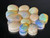 Multicolour Australian Coober Pedi Opal 13 Pc 14.35 Carat