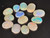 Multicolour Australian Coober Pedi Opal 13 Pc 14.35 Carat