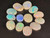 Multicolour Australian Coober Pedi Opal 13 Pc 14.35 Carat