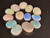 Multicolour Australian Coober Pedi Opal 13 Pc 14.35 Carat