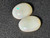 Multicolour Australian Coober Pedi Opal Pair 1.70 Carat