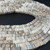 Square Cut Opal Beaded Necklace 125 Carat