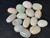 Multicolour Australian Coober Pedy Opal 15 Pc 11.80 Carat