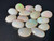 Multicolour Australian Coober Pedy Opal 15 Pc 11.80 Carat