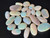 Multicolour Australian Coober Pedy Opal 24 Pc 36.65 Carat