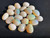 Multicolour Australian Coober Pedy Opal 21 Pc 14.40 Carat