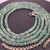 Natural Green Emerald Rondelle 3mm to 7mm Faceted Beaded Necklace
