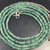 Natural Green Emerald Rondelle 3mm to 7mm Faceted Beaded Necklace