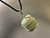 Natural Amazonite Tumble  Crystal Wire Wrapped Pendant