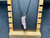 Natural Rose Quartz  Wire Wrapped Pendant