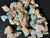 Australian Coober Pedy Uncut Rough Opal Chips 57.40 Carat