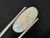Rainbow Colorplay Australian Coober Pedy White Opal 1.75 Carat
