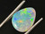 Rainbow Colorplay Australian Coober Pedy Opal 1.50 Carat