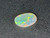 Rainbow Colorplay Australian Coober Pedy White Opal 1.15 Carat