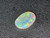Rainbow Colorplay Australian Coober Pedy White Opal 1.15 Carat