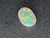 Rainbow Colorplay Australian Coober Pedy White Opal 1.15 Carat