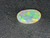 Rainbow Colorplay Australian Coober Pedy White Opal 1.15 Carat