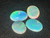 Multicolour Australian Coober Pedi Opal 4 Pc 3.30 Carat